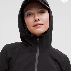 lululemon athletica Black Hooded Ski Jacket